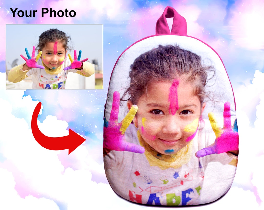 Custom Toddler Backpacks Custom Photo Backpacks Custom Etsy