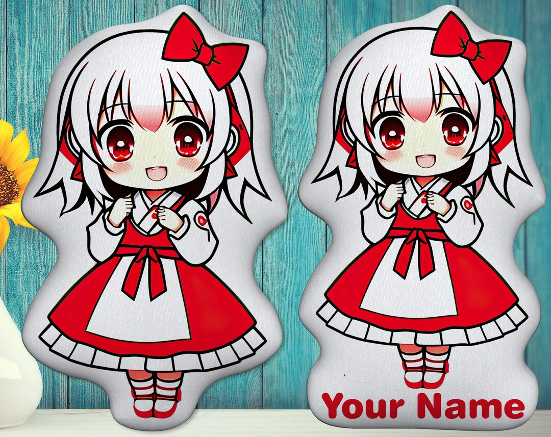 Anime Character Pillow Anime Girl Personalized Plushies Handmade and