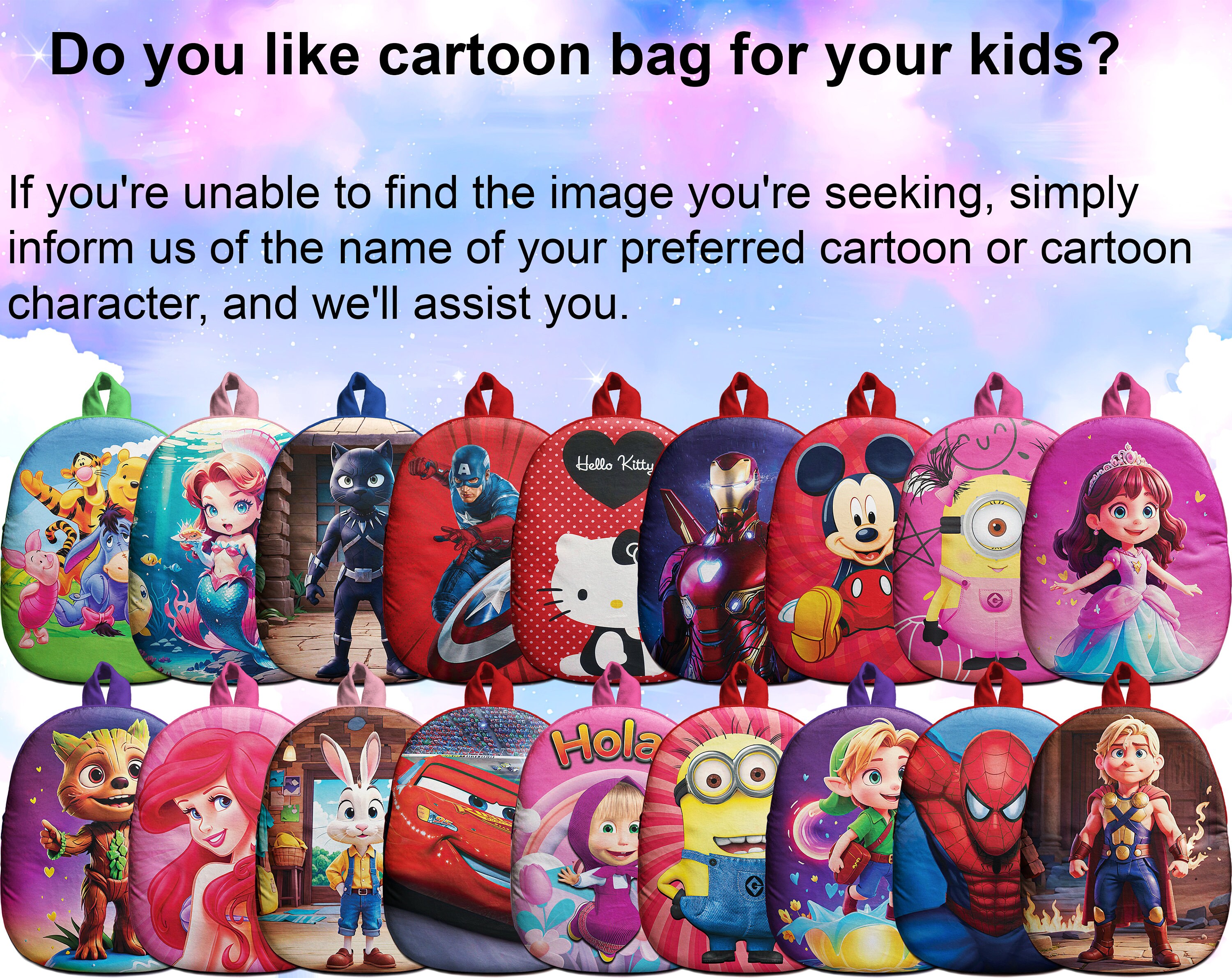 Custom Toddler Backpacks Custom Photo Backpacks Custom - Etsy