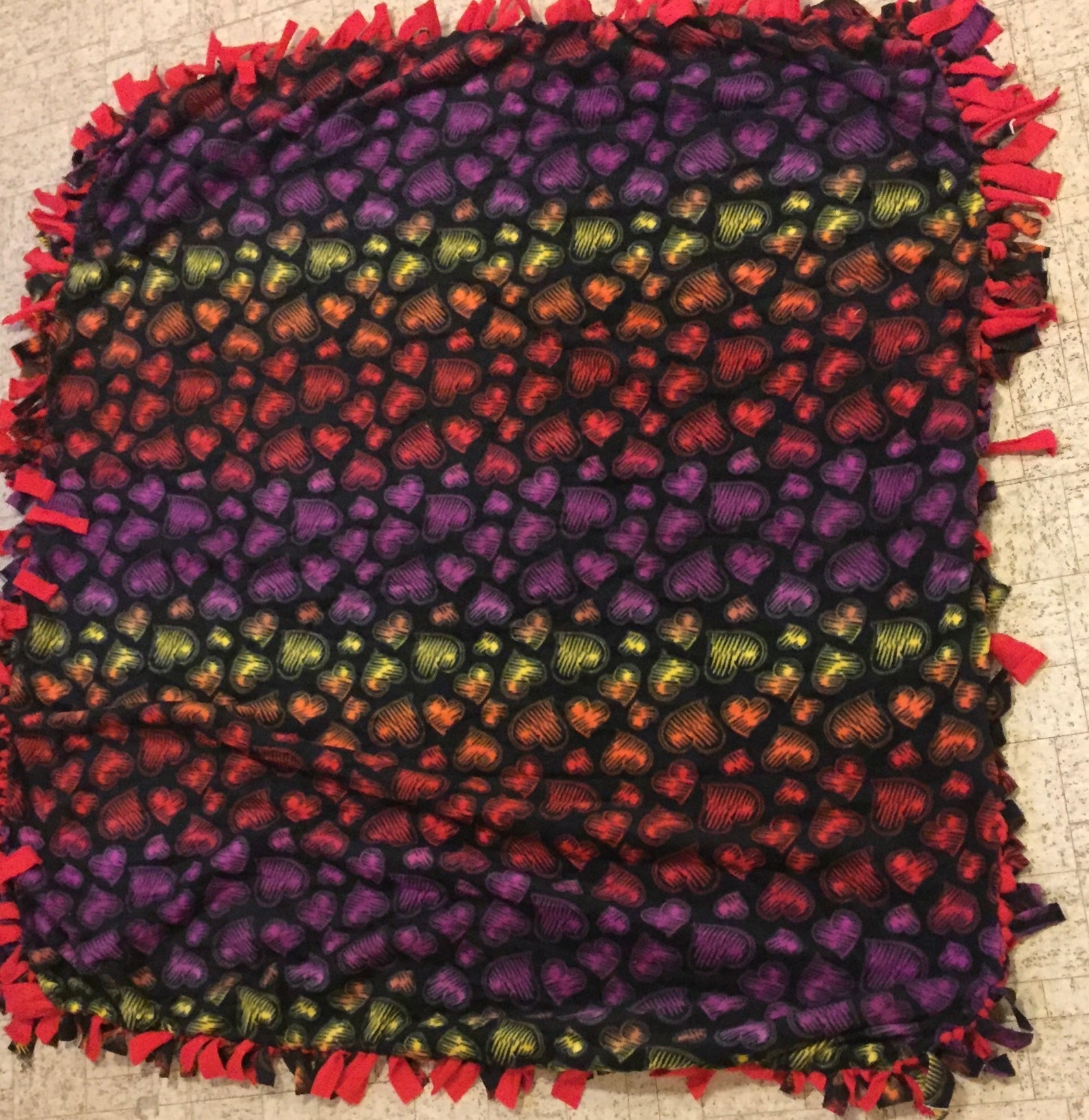 Handmade Knotted Blankets Made to Order Etsy