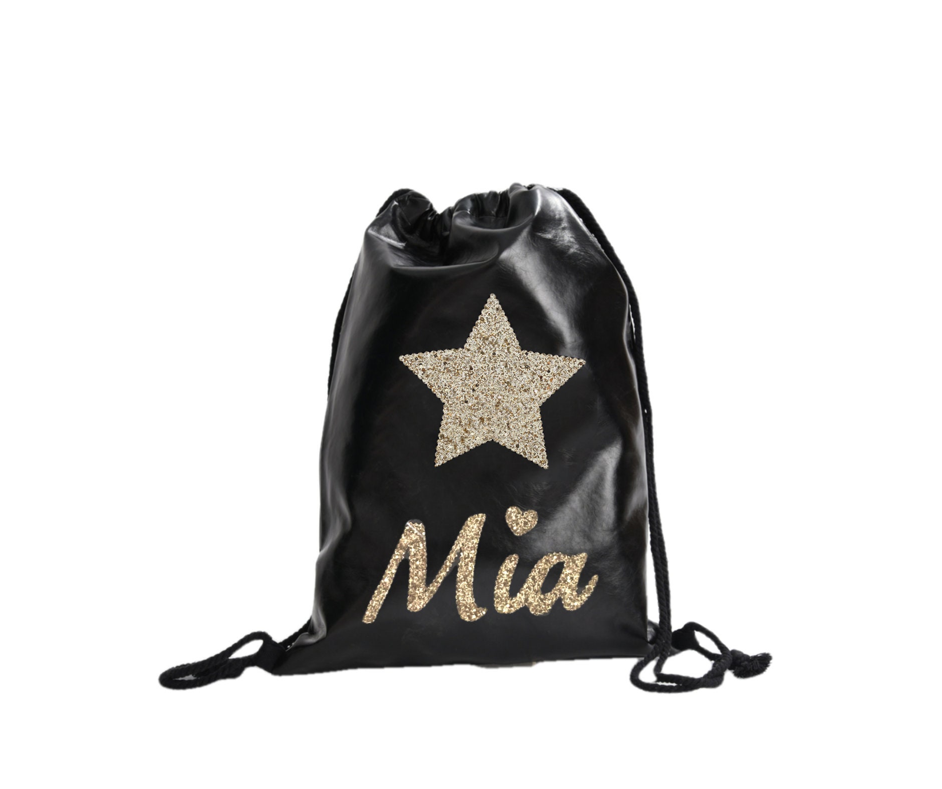 Personalized Gymnastics Bag Drawstring Bag with 18 Glitter Etsy