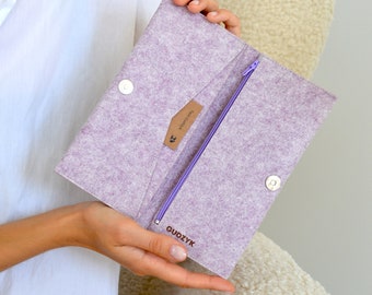 Monedero de fieltro clásico minimalista con bolsillo para monedas
