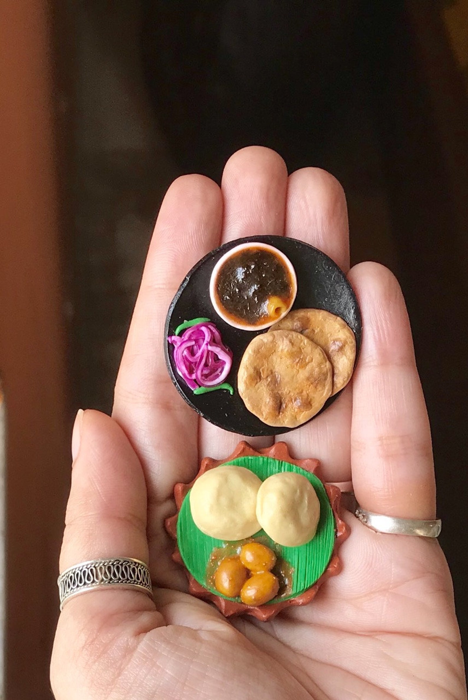 Indian Food Miniature Fridge Dollhouse food Etsy