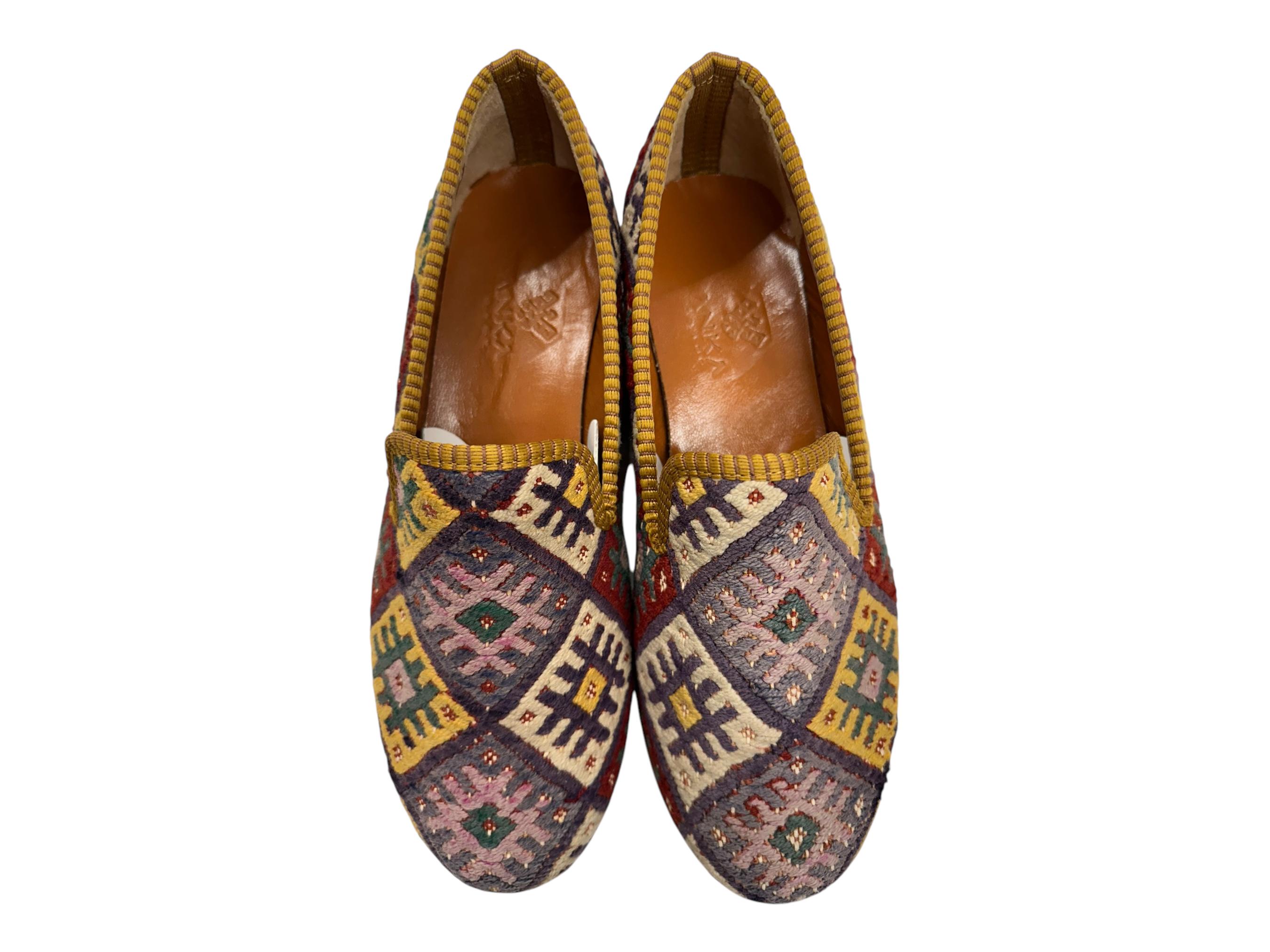 ハンドメイドローファー US-10 EU-43 スペシャルシューズ、ユニークな