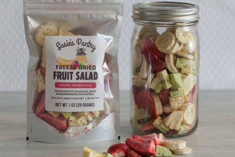 Freeze Dried Fruit Salad Fruit Mix