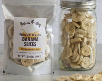 Freeze Dried Bananas