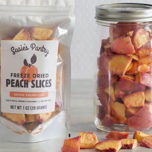 Freeze Dried Peaches