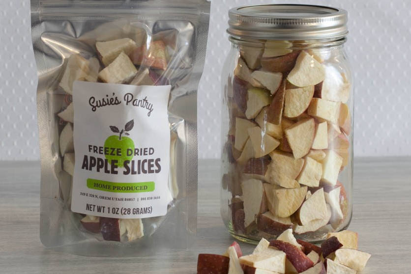 Freeze Dried Apples (Honey Crisp)!