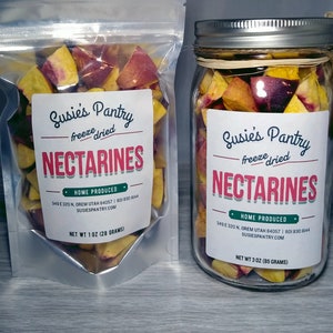 Freeze Dried Nectarines