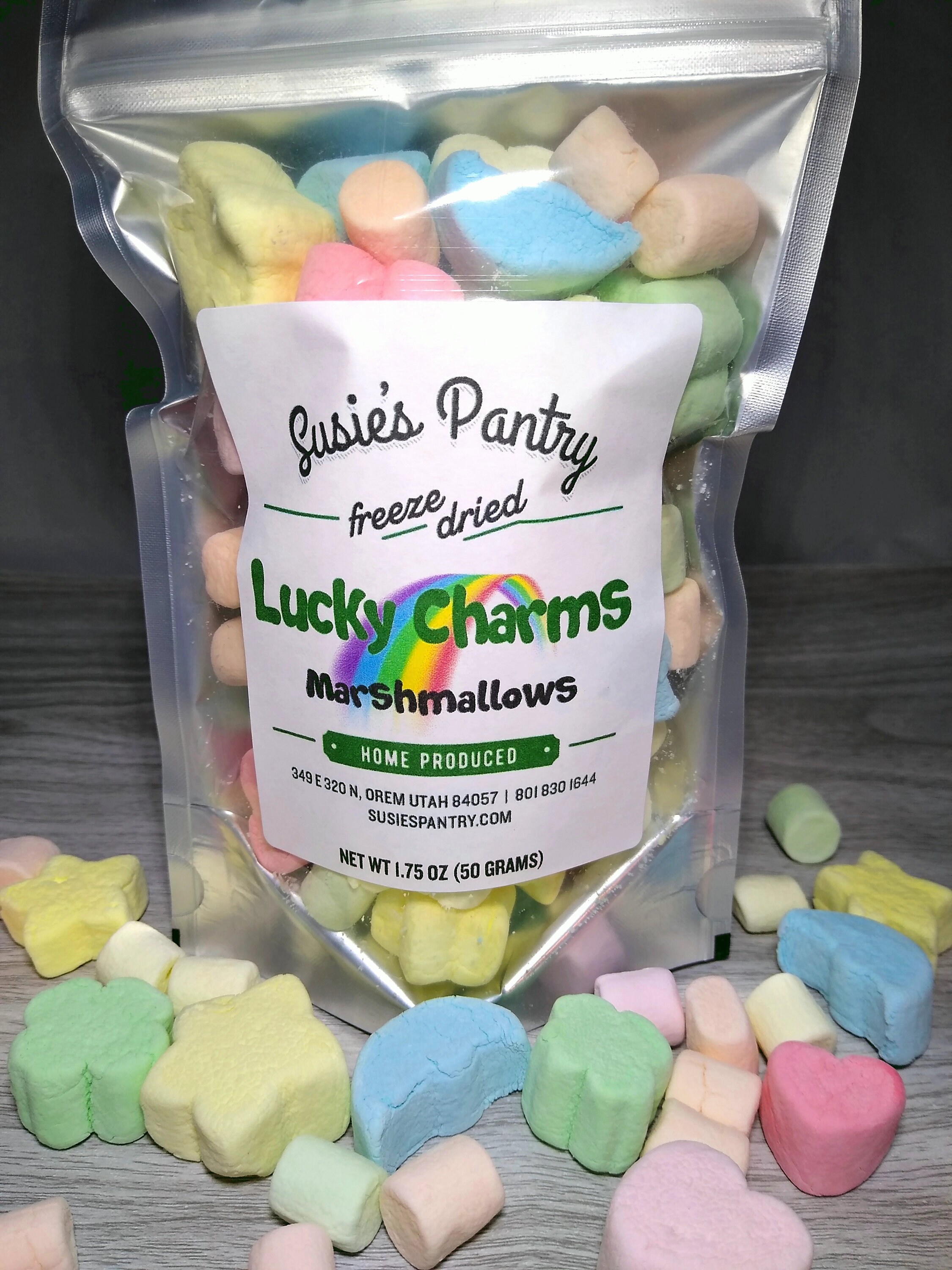 Freeze Dried Lucky Charms Marshmallows Mix!