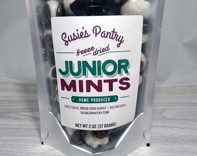Freeze Dried Junior Mints Etsy
