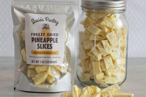 Freeze Dried Pineapple