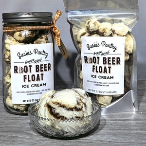Freeze Dried Root Beer Float Ice Cream (Large Sizes)