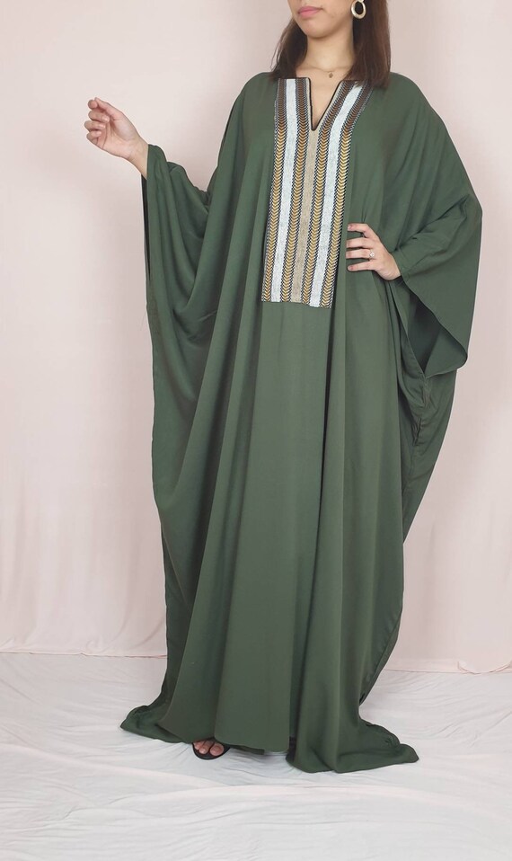 cotton kaftan maxi