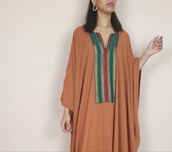 plus size cotton kaftan