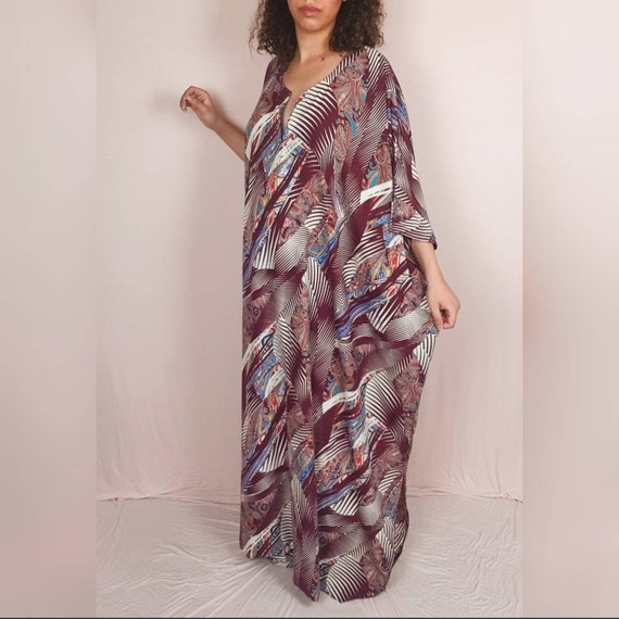 cotton kaftan dress