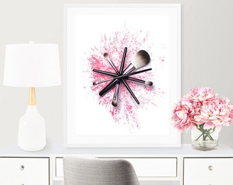 Makeup Studio Decor Etsy