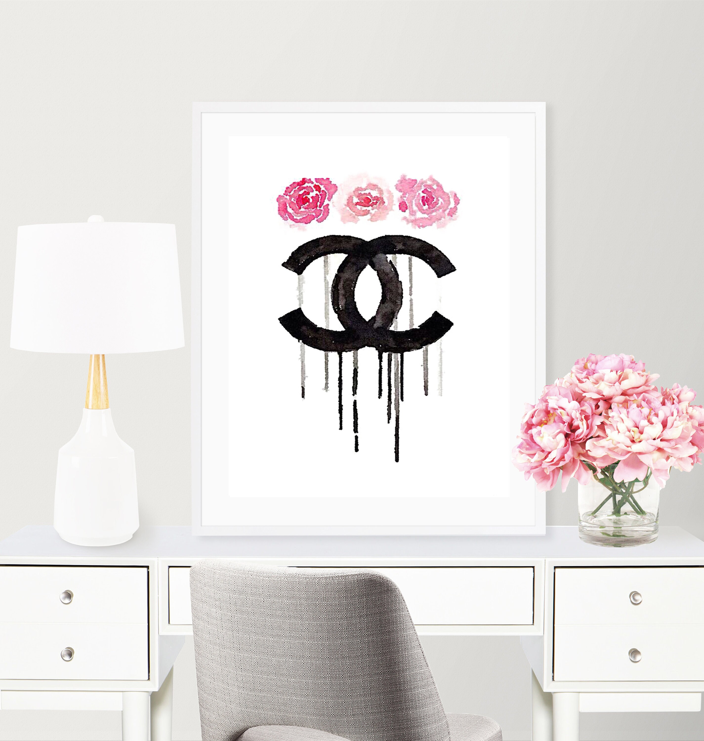 Chanel Print Chanel Wall Art Chanel Chanel Logo Etsy Chanel Print Chanel Wall Art Chanel Chanel Logo Etsy