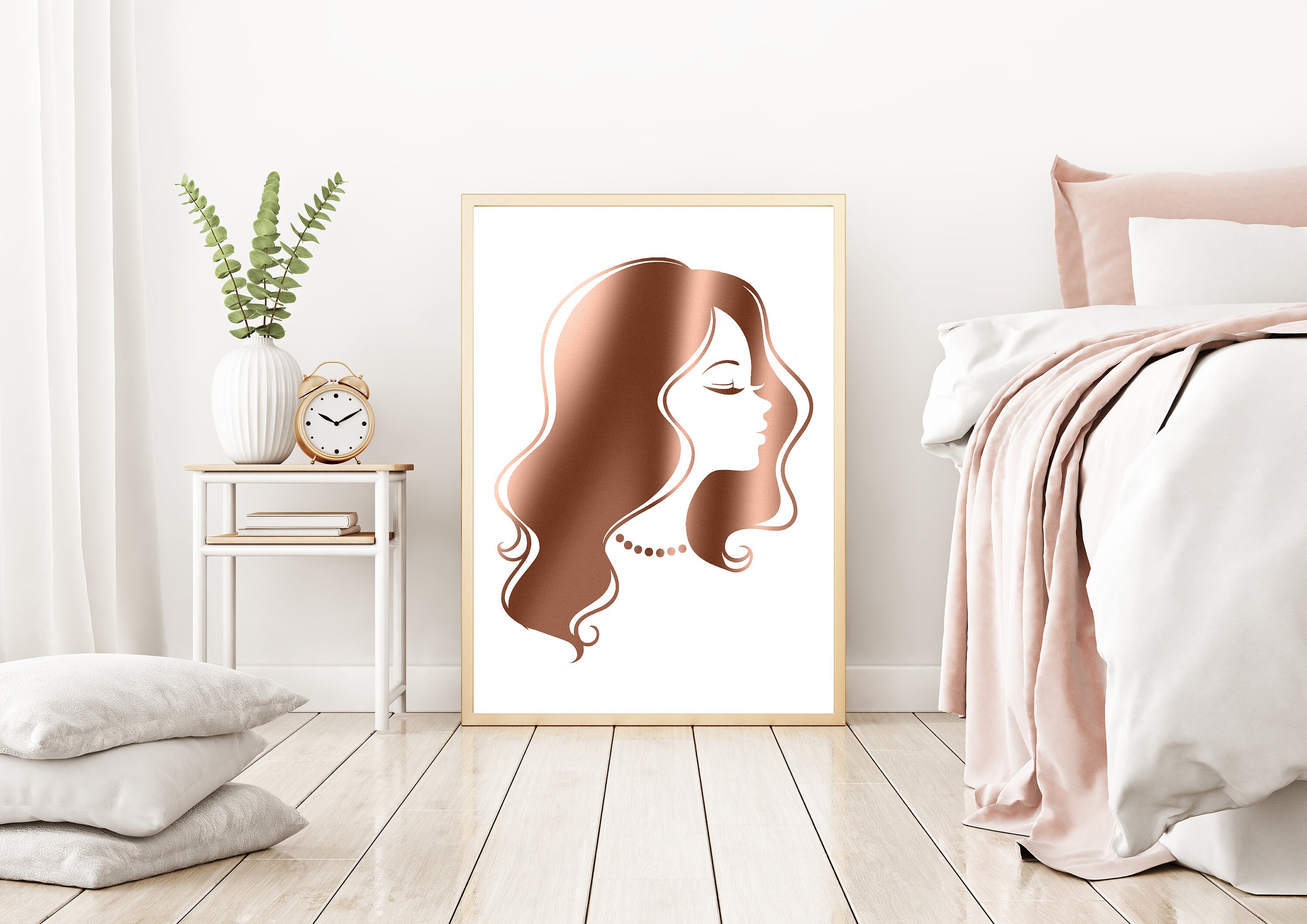 Hair Salon Decor Hair Salon Wall Art Hair Salon Art Hair Etsy