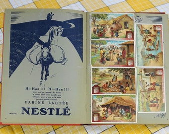 Vintage book Merveilles du Monde