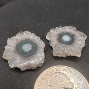 Amethyst Stalactite Matched Pair