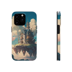 Anime Castle Phone Case - Studio Ghibli Style