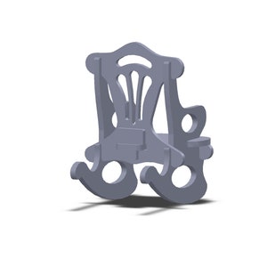 Small Child or Doll Rocking Chair SVG/DXF Plans - Etsy