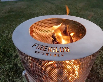 Fireigloo Swedish Designed Mobile Firepit Stove - Made in USA!!
