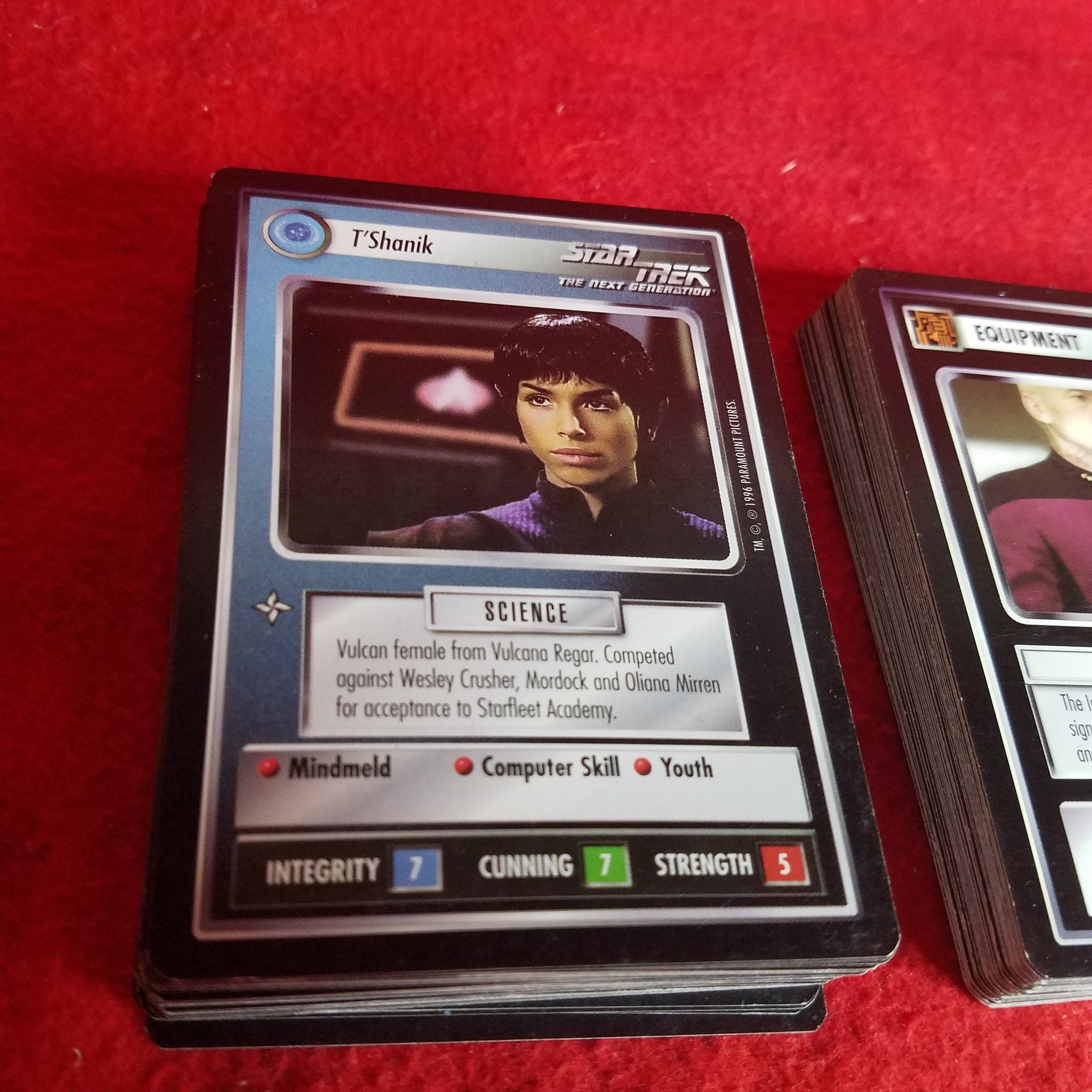 1996 Star Trek Next Generation Customizable Card Game Immortal