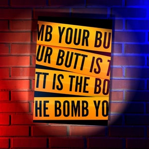 Carte de Saint-Valentin Brooklyn Nine-Nine - Vos fesses sont la bombe -
