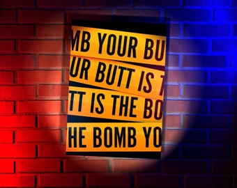Cartão do Dia dos Namorados do Brooklyn Nine-Nine - Sua bunda é a bomba -