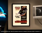 The Office Threat Level Midnight Poster Print- Vintage Style Movie Poster inspired by The Office unframed