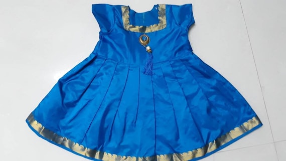 silk gown for baby girl