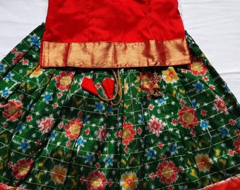 Shivangi Kids Pattu Pavadai Online 