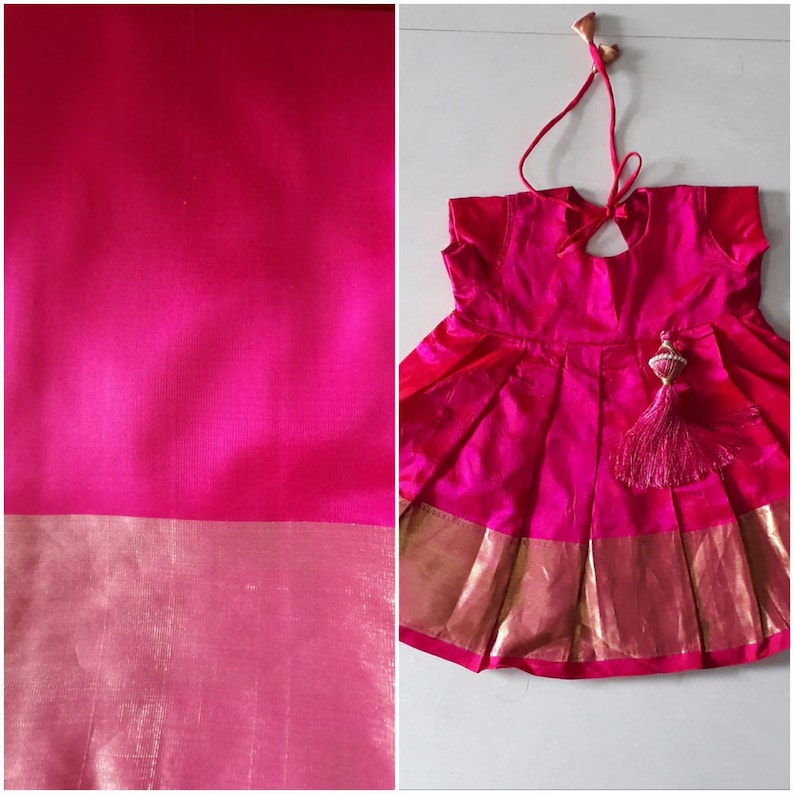 baby girl pattu dress