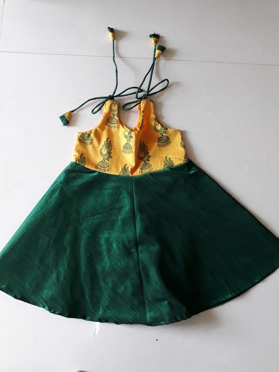 silk gown for baby girl