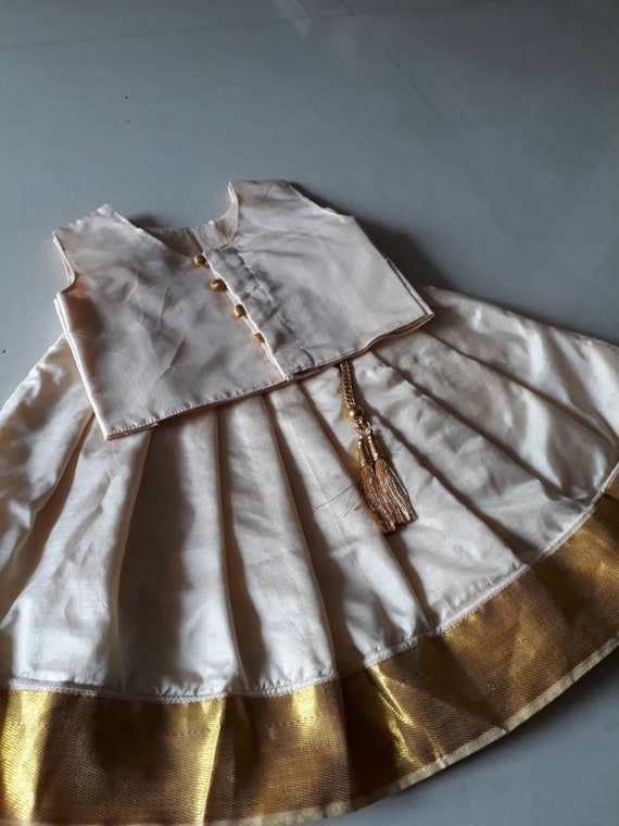 baby kasavu dress