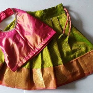 baby girl pattu dress