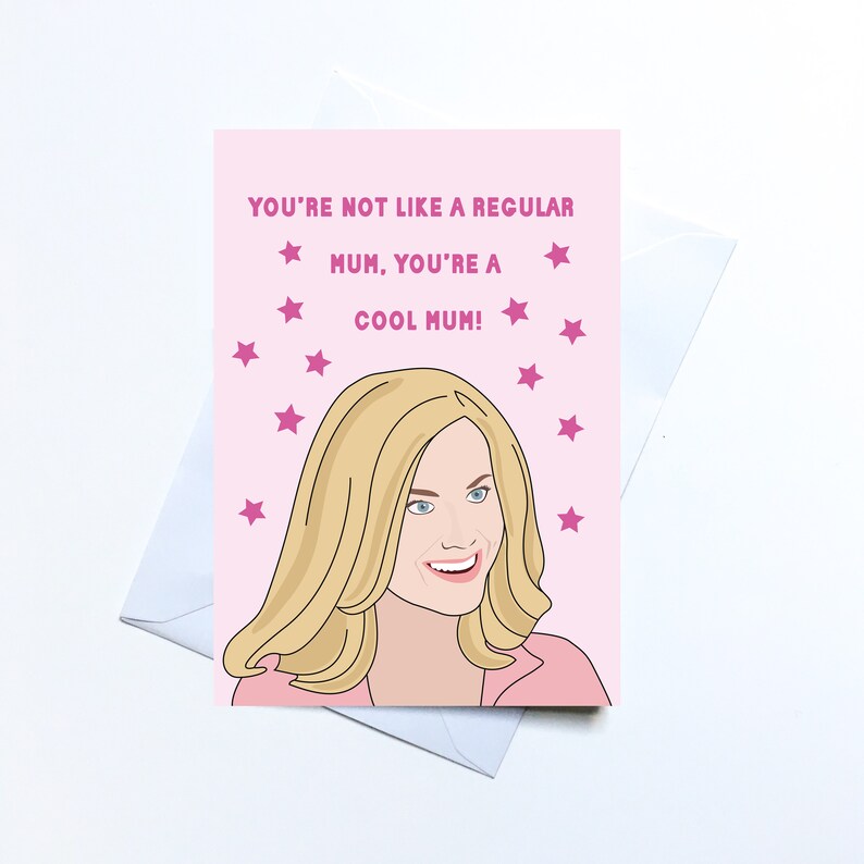 MEAN GIRLS Mothers Day Card | Etsy