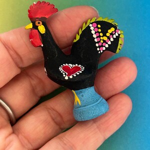 Figurine Mini Coq En PVC - Jouet Animalier Sauvage Pour Enfants Ou Collection