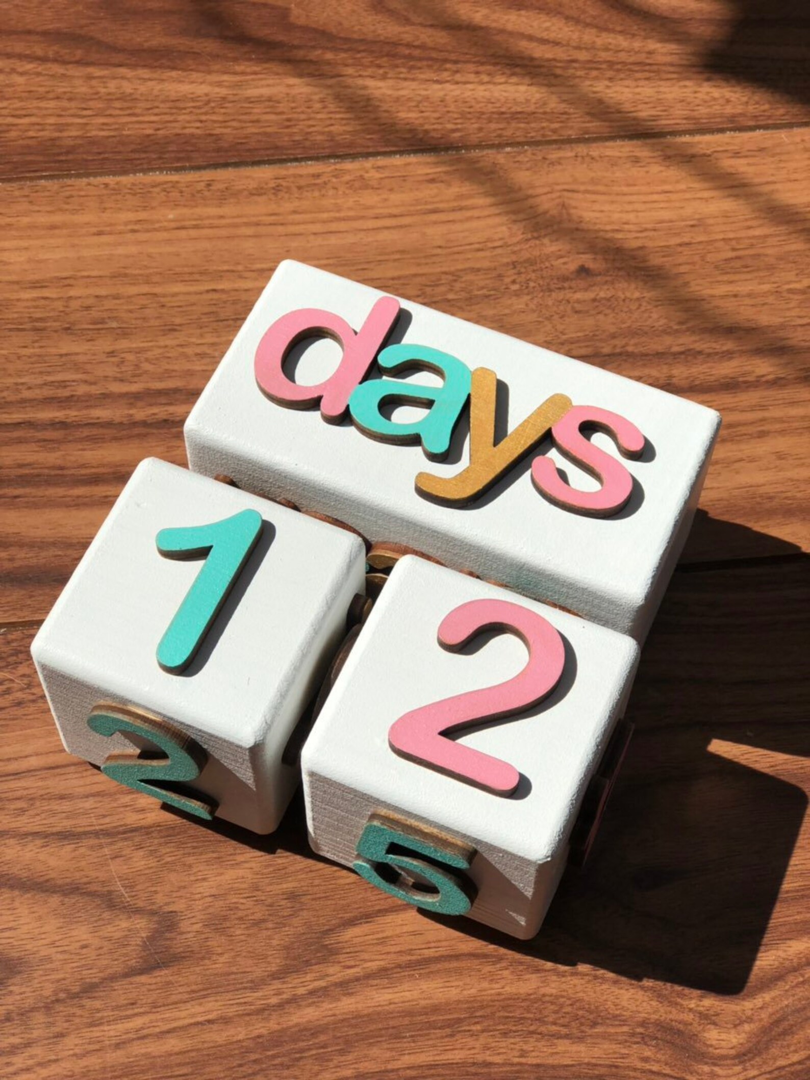 Milestone blocks Baby age blocks Baby blocks Milestone Etsy