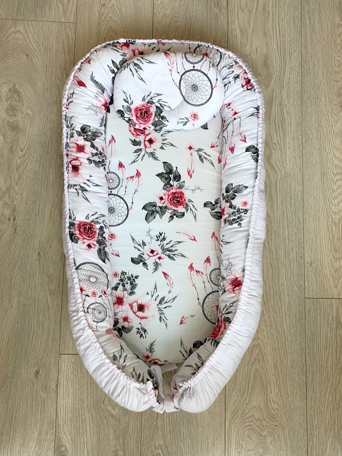 Baby lounger nest baby nest girl baby nest sleeper sleep Etsy