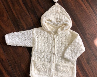 Toddler Knits| Toddler knitted sweater| Toddler  knits|Cardigan| Hand knitted| Girl jumper