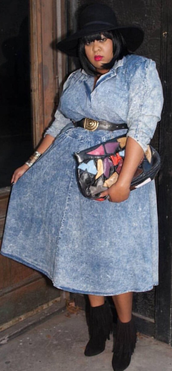 80's inspired plus size clothing