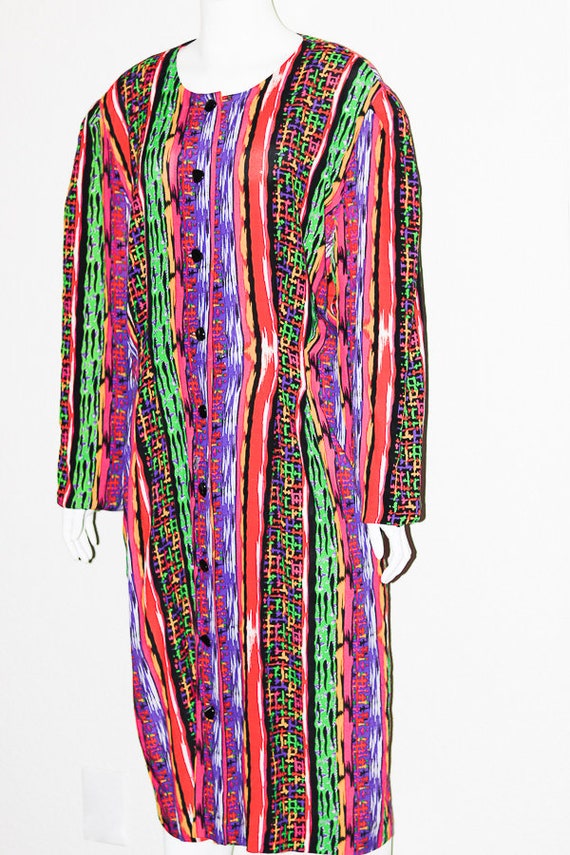 Vintage Dress Plus Size Vintage Dress | 80s Dress