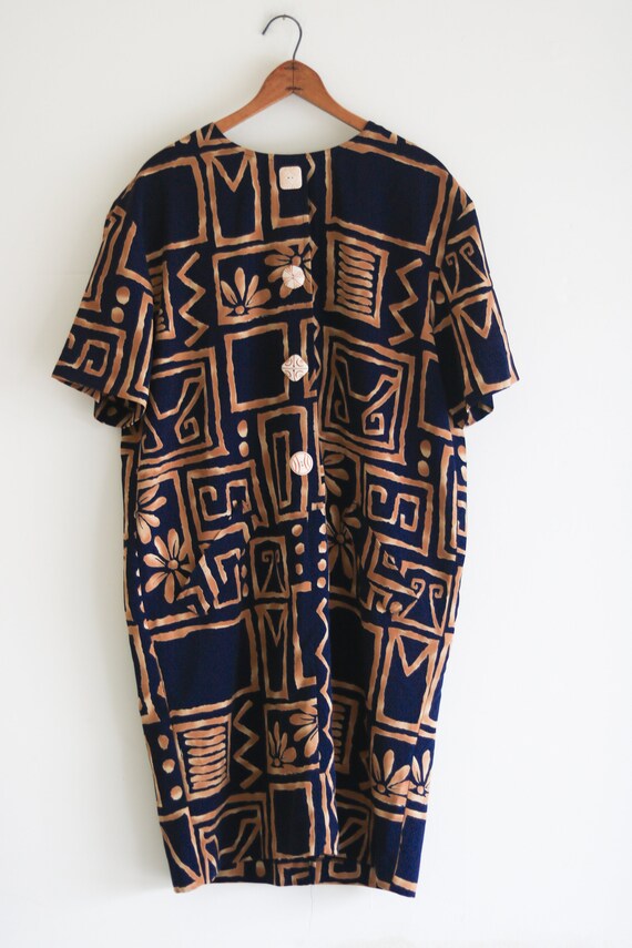 Vintage Dress 90s Vintage Dress Plus Size Dress