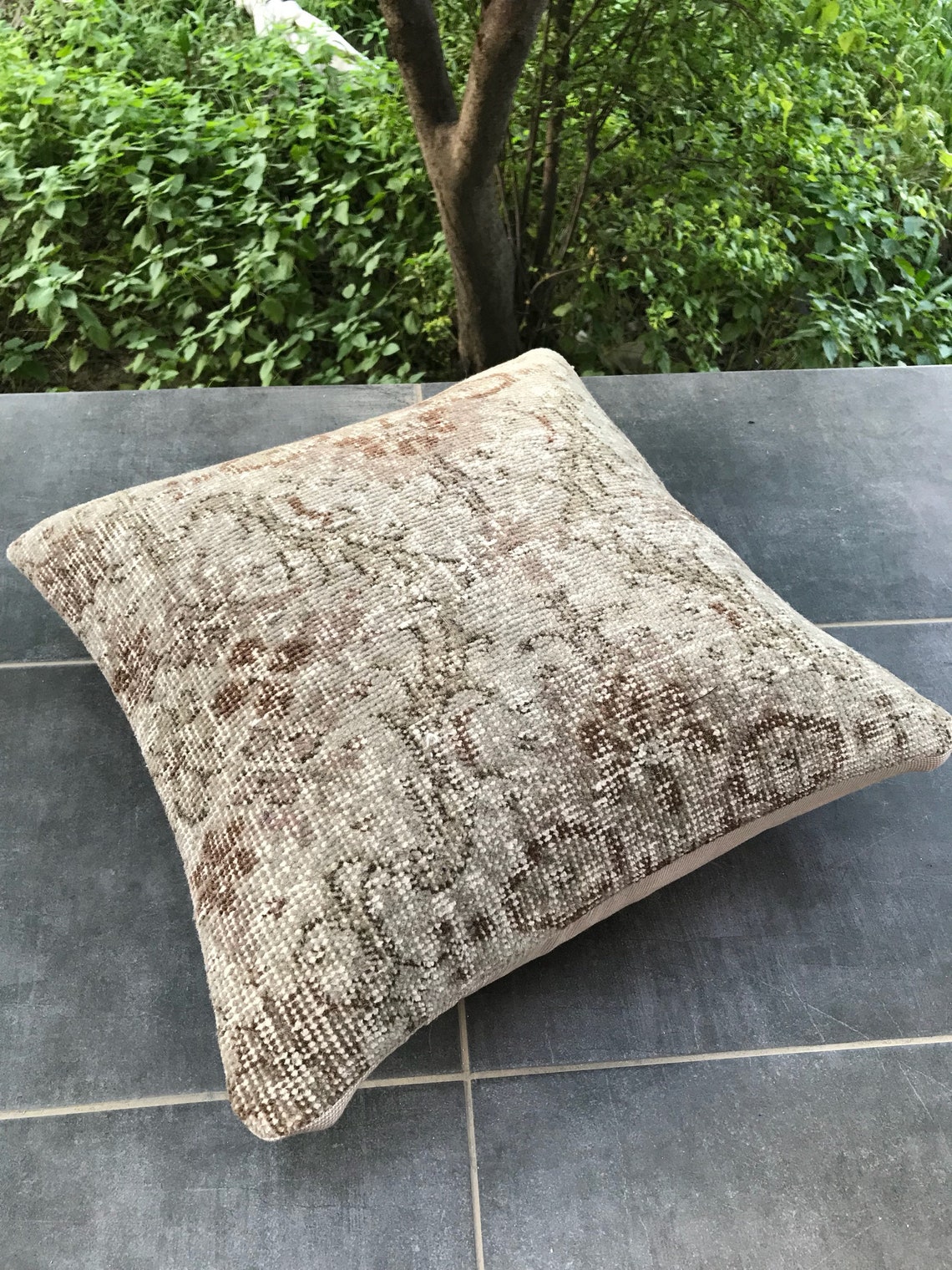 Decorative Turkish Handmade Pillow, 18x18 Inches, 45x45 Cm Etsy UK