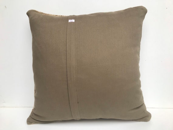 Boho Decorative Cushion Cover 20x20 \u0130nc Antique Vintage Pillow Case Turkish Wool Pillow Sofa Pillow