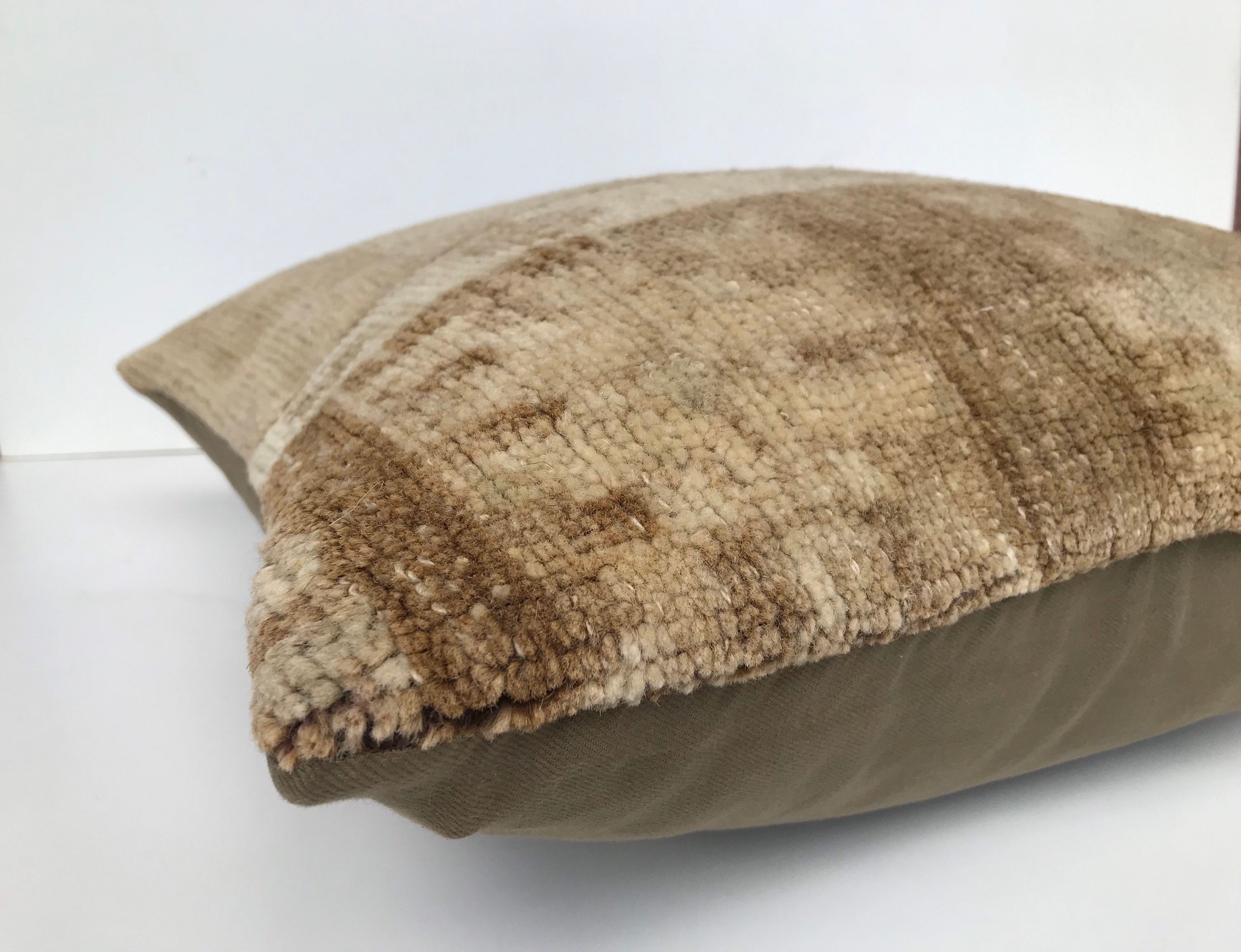 Turkish Bohemian Pillow, Handmade Pillow Cover, 20x20 İnches, Anatolia