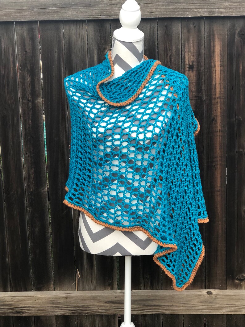Mesh shawl